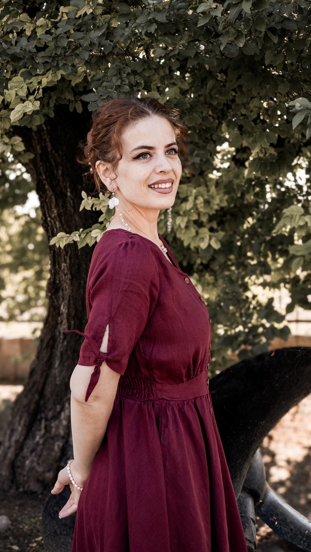 Bordeaux ~ Hearthside Dress