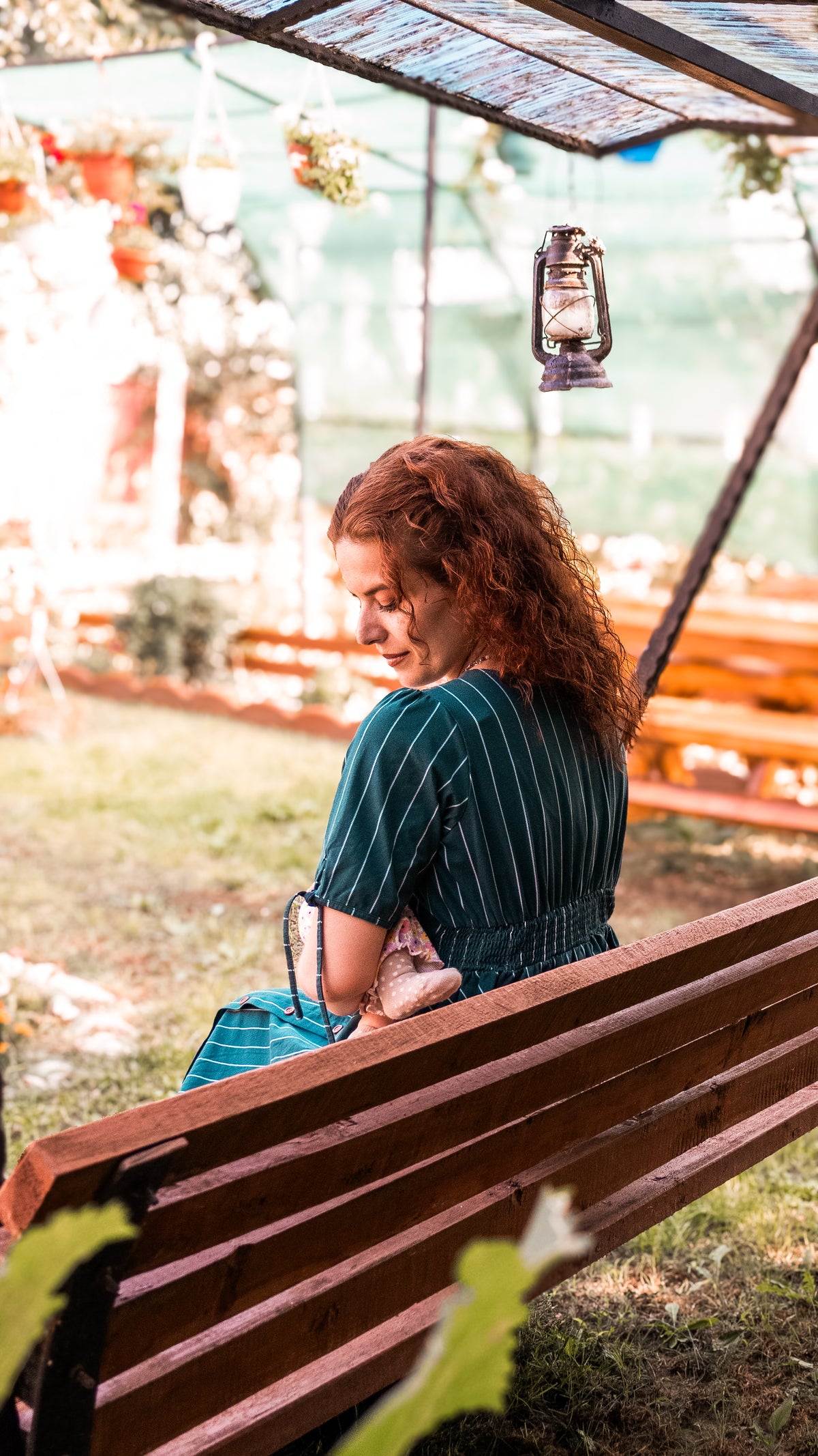 Cedar Stripes ~ Hearthside Maxi