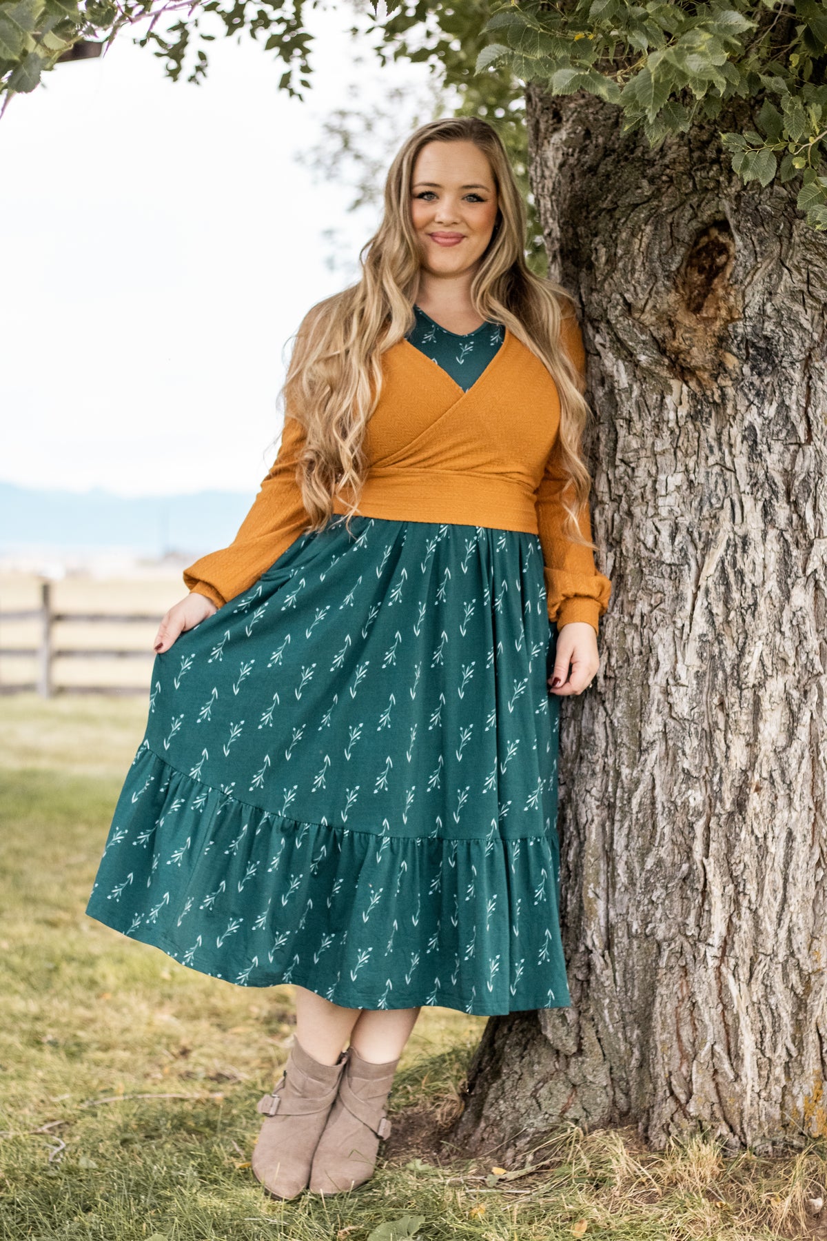 Oleander ~ Canterbury Classic Dress