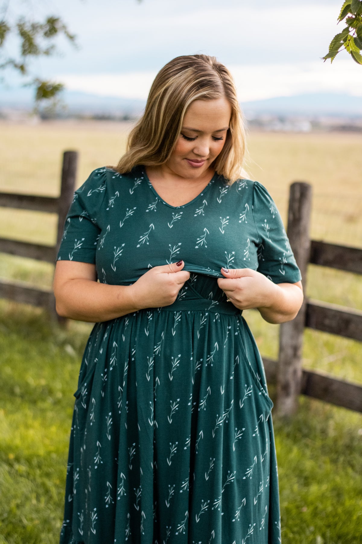 Oleander ~ Canterbury Classic Dress