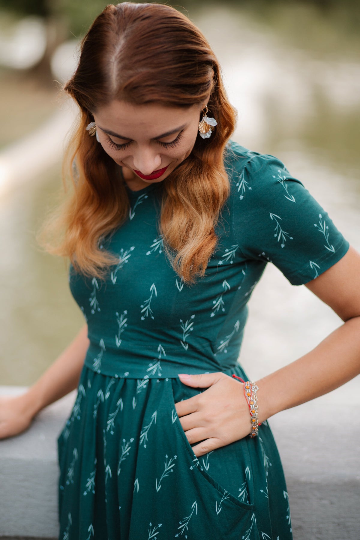 Oleander ~ Canterbury Classic Dress