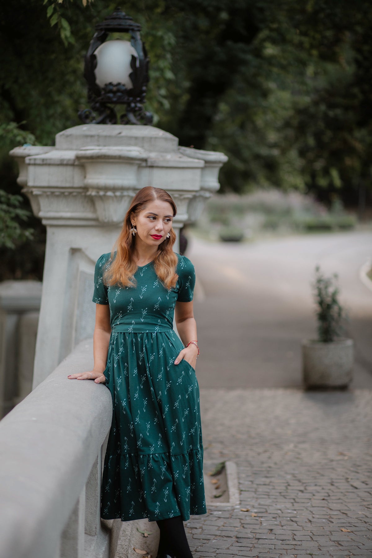 Oleander ~ Canterbury Classic Dress