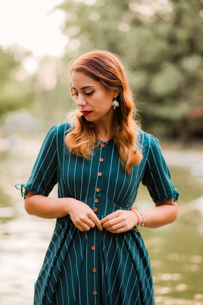 Cedar Stripes ~ Hearthside Maxi