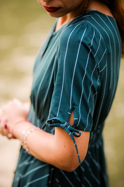 Cedar Stripes ~ Hearthside Maxi