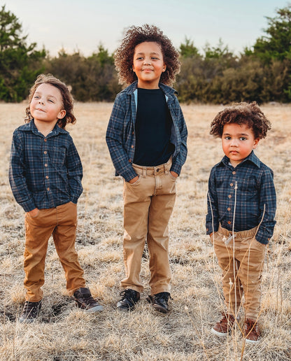 Marlowe ~ Boy's Brave Button-up