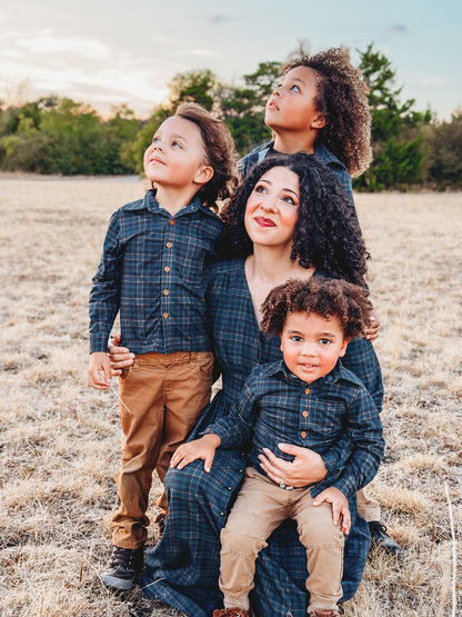 Marlowe ~ Boy's Brave Button-up