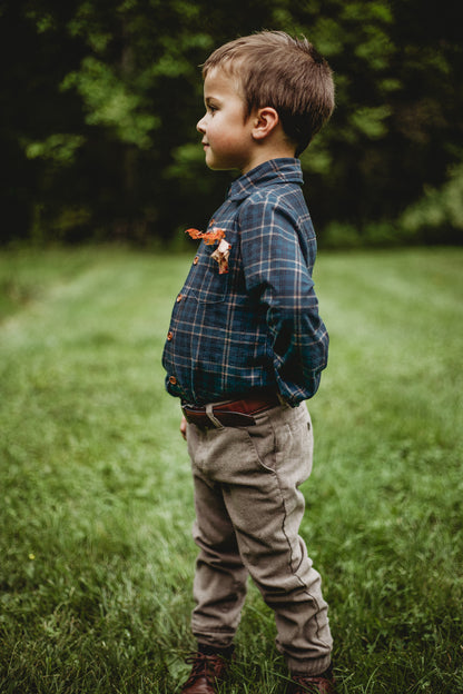 Marlowe ~ Boy's Brave Button-up