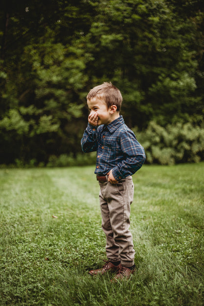 Marlowe ~ Boy's Brave Button-up
