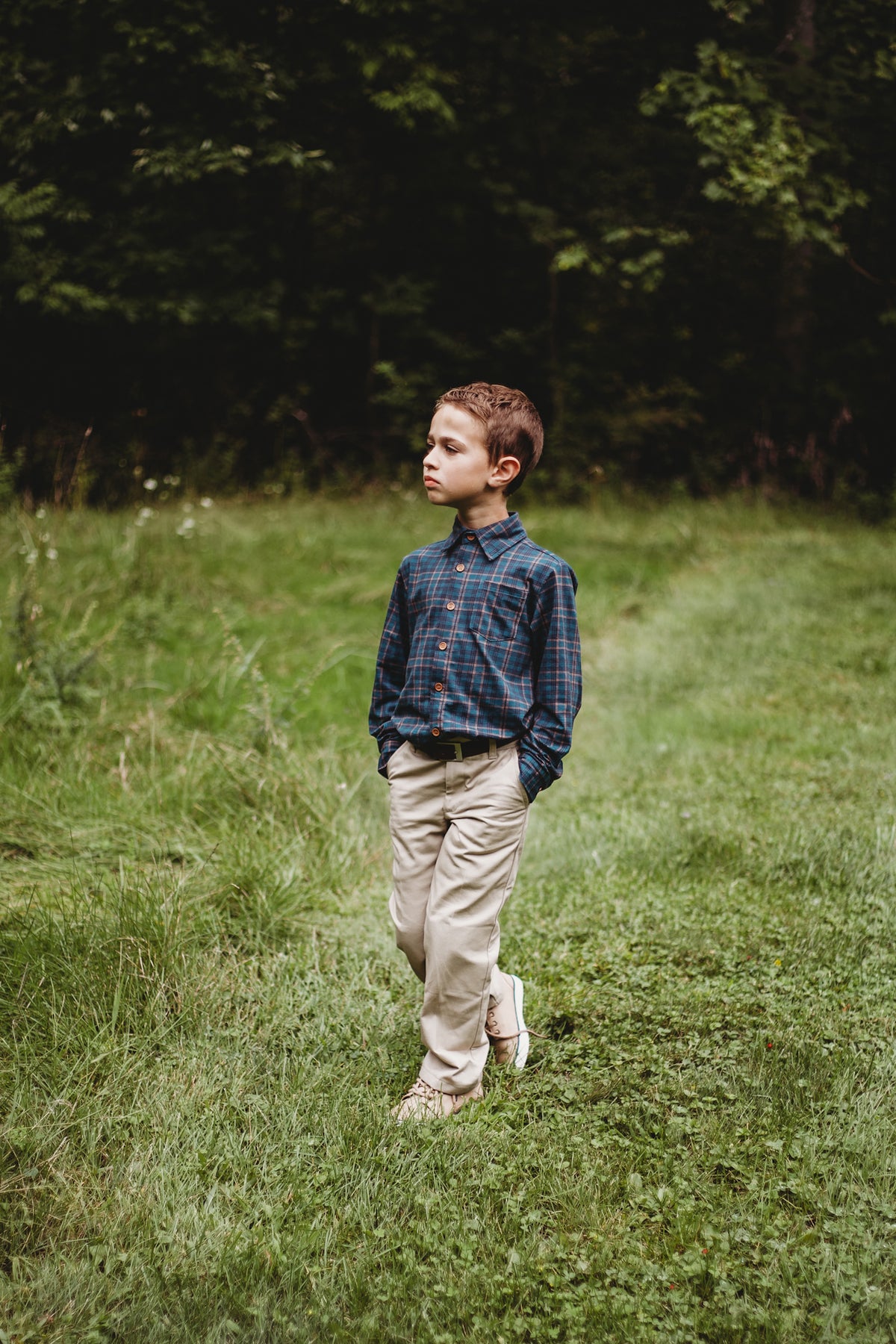 Marlowe ~ Boy's Brave Button-up