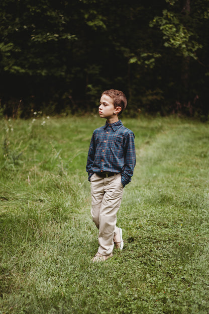 Marlowe ~ Boy's Brave Button-up