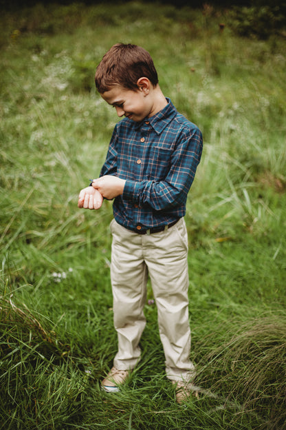 Marlowe ~ Boy's Brave Button-up