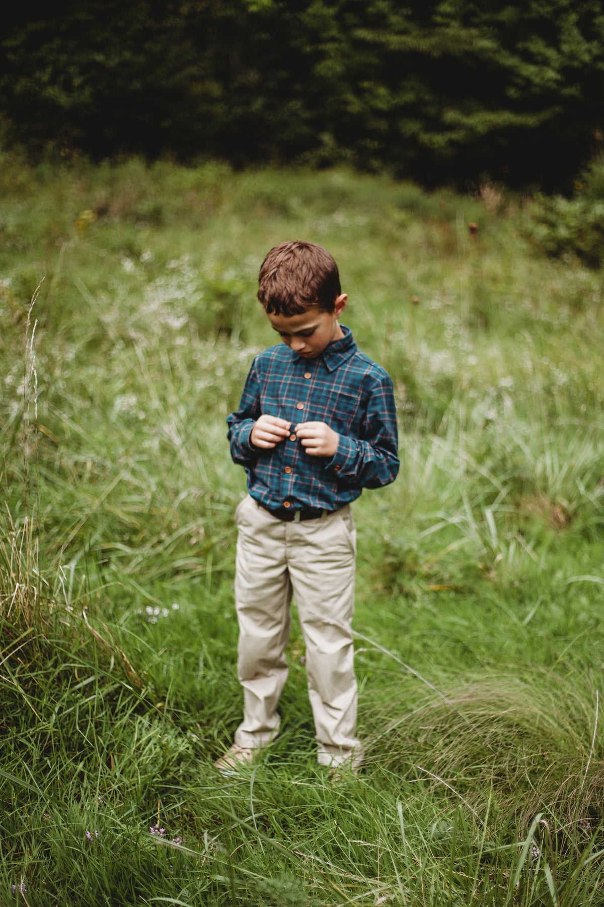 Marlowe ~ Boy's Brave Button-up