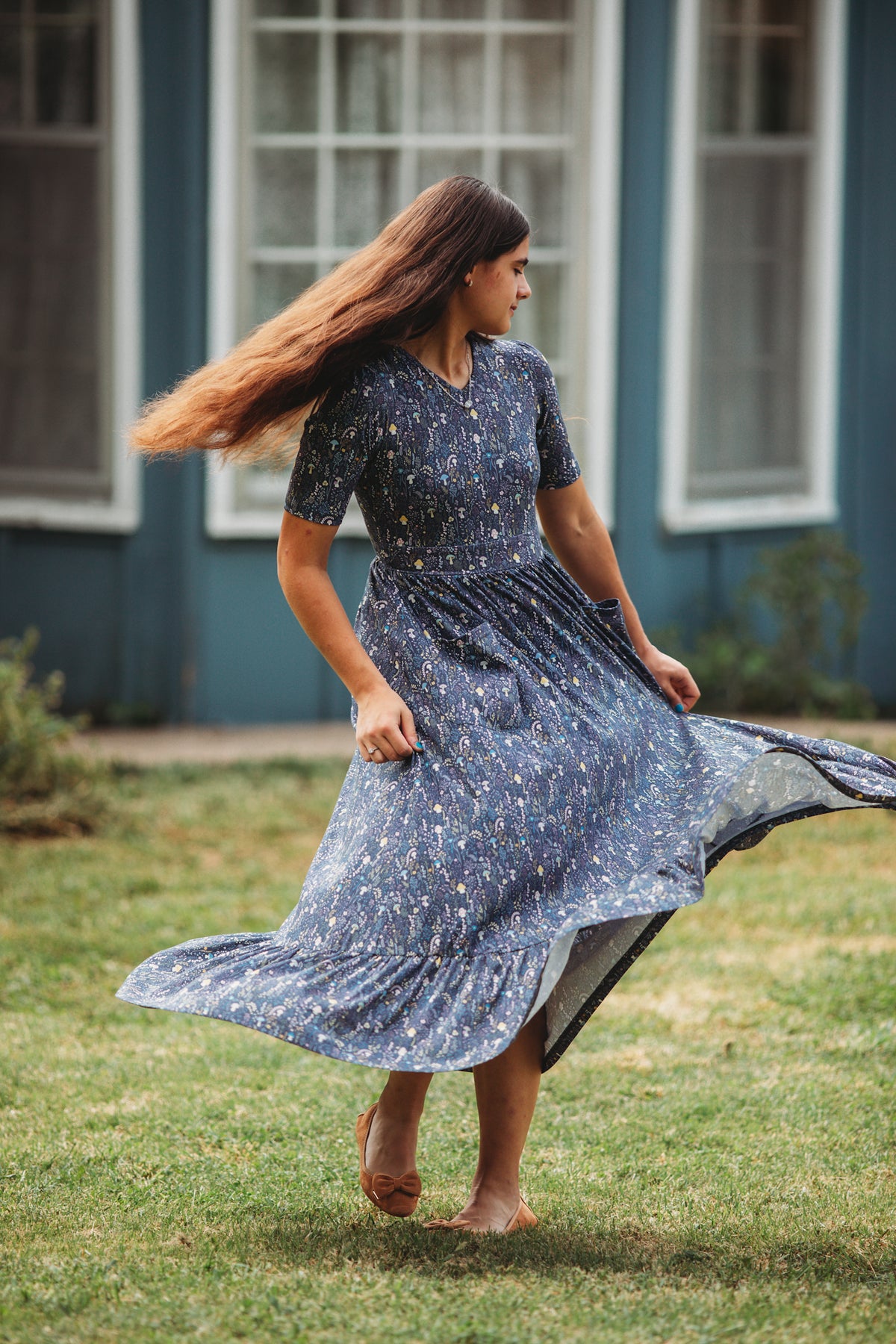 Mushroom Glen ~ Canterbury Patch Maxi