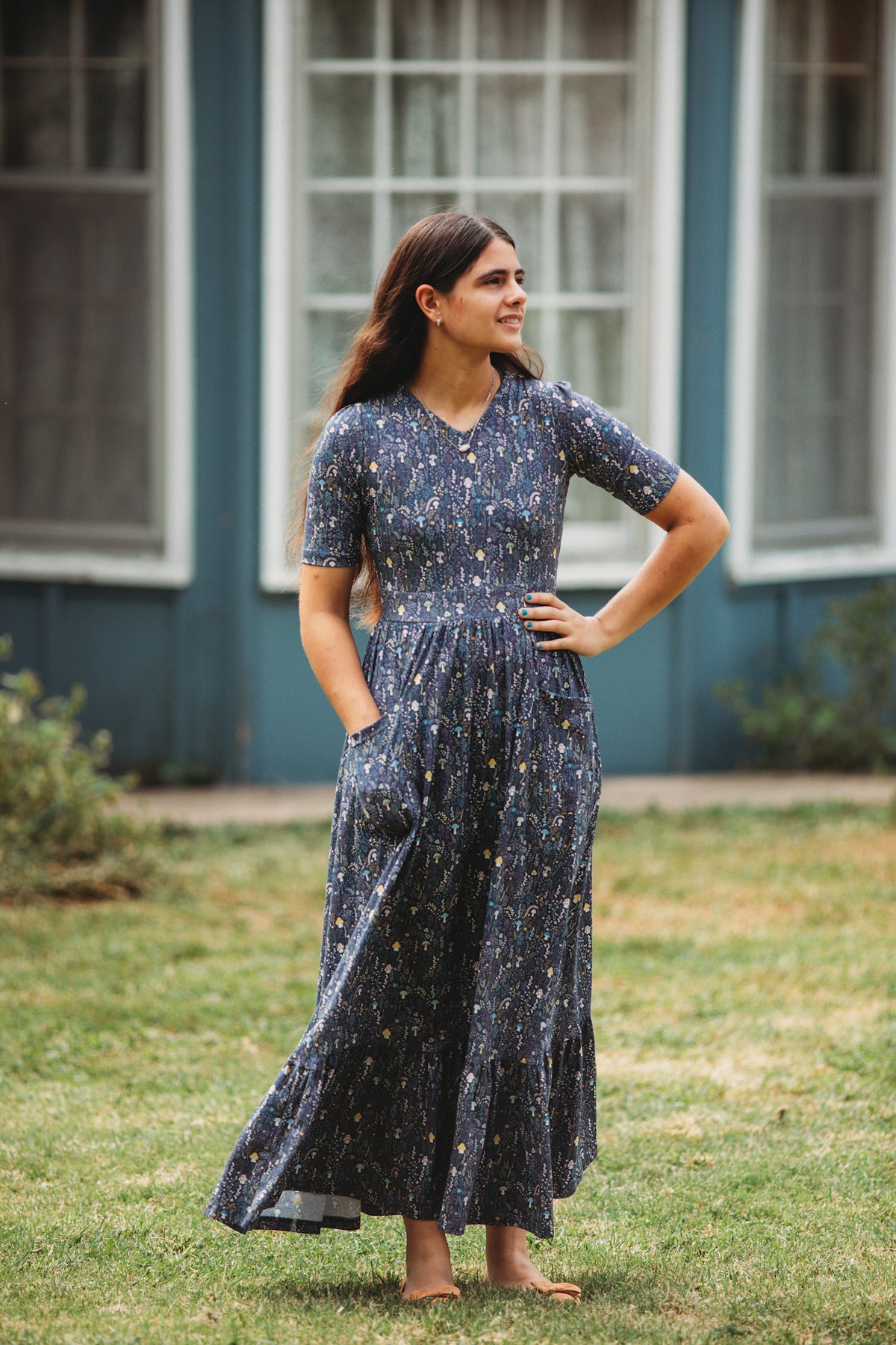 Mushroom Glen ~ Canterbury Patch Maxi