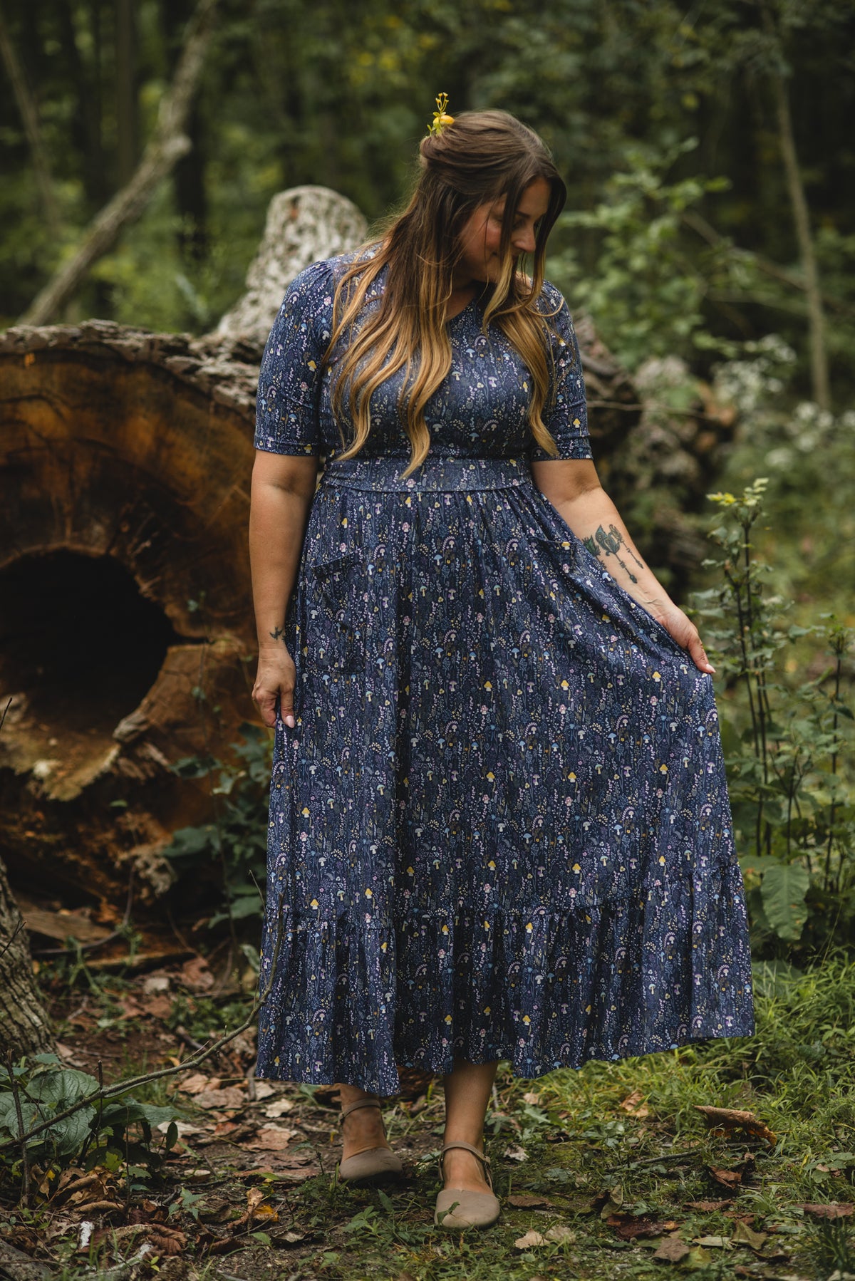 Mushroom Glen ~ Canterbury Patch Maxi