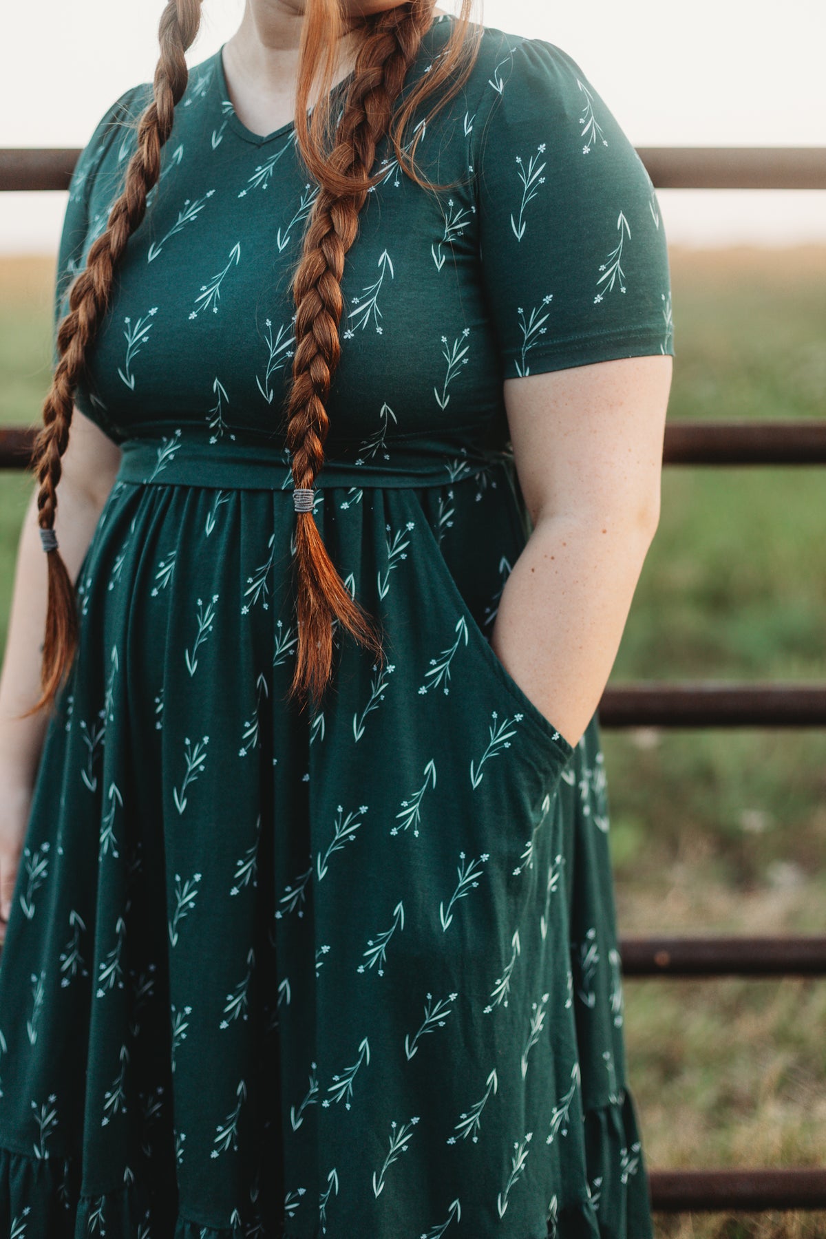Oleander ~ Canterbury Classic Dress