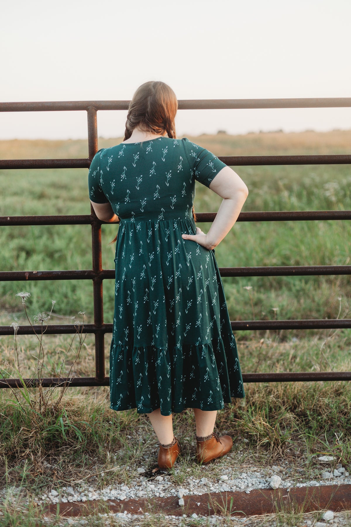 Oleander ~ Canterbury Classic Dress