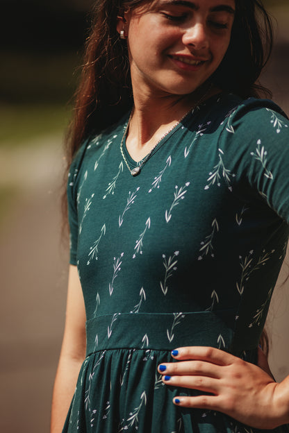 Oleander ~ Canterbury Classic Dress