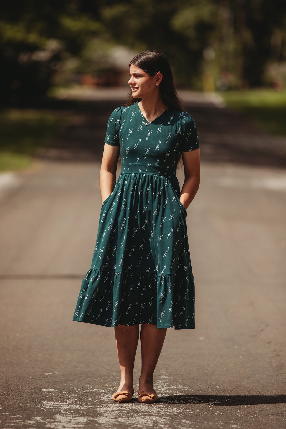 Oleander ~ Canterbury Classic Dress