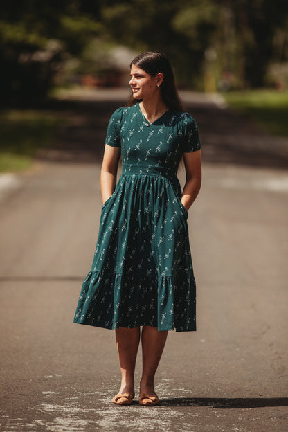 Oleander ~ Canterbury Classic Dress