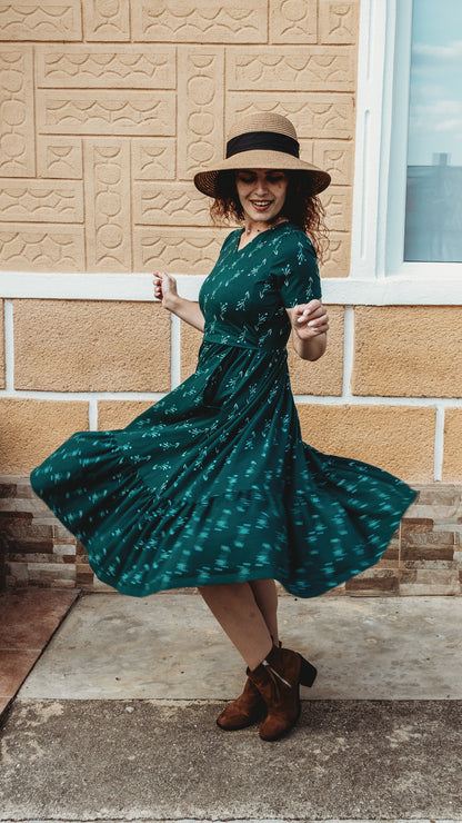 Oleander ~ Canterbury Classic Dress