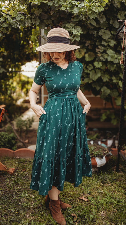 Oleander ~ Canterbury Classic Dress