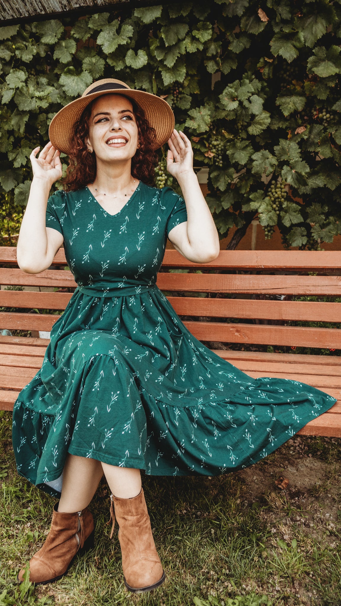 Oleander ~ Canterbury Classic Dress