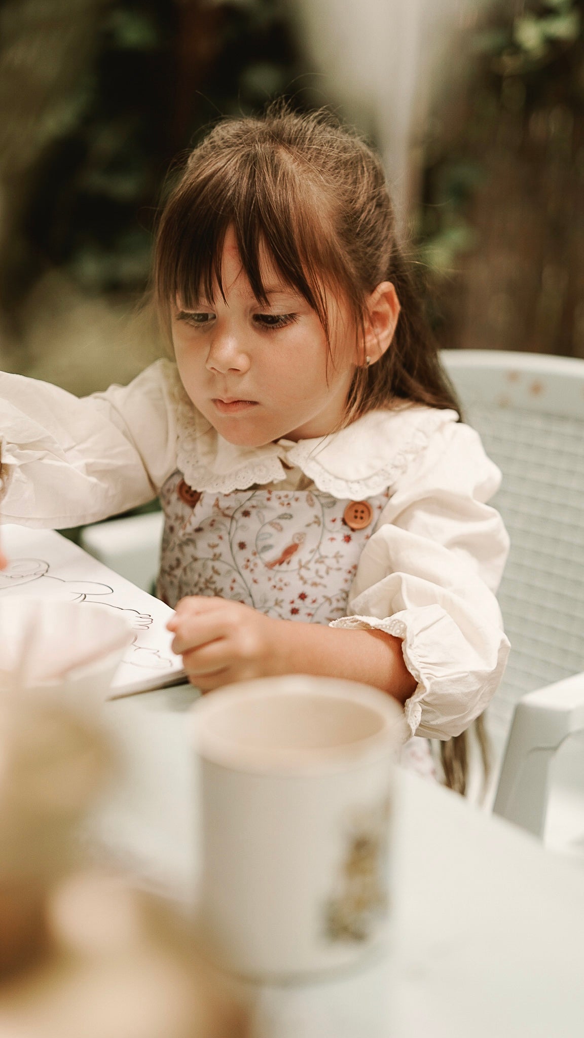 Owlsong ~ Mini Pinafore Dress & Shirt Set