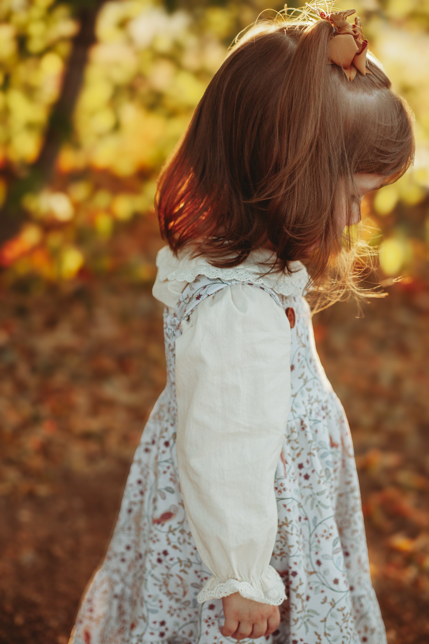 Owlsong ~ Mini Pinafore Dress & Shirt Set