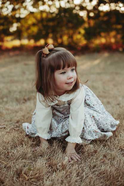 Owlsong ~ Mini Pinafore Dress & Shirt Set