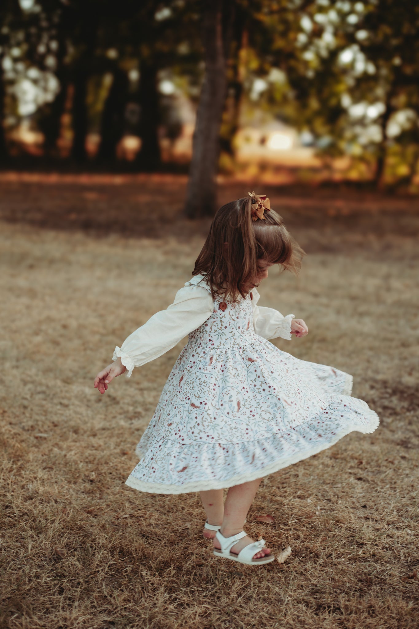 Owlsong ~ Mini Pinafore Dress & Shirt Set