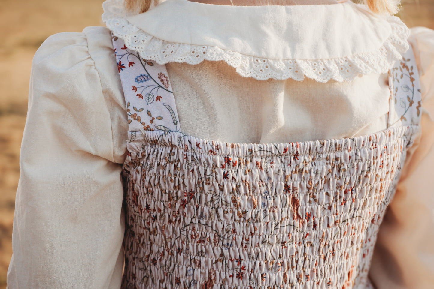 Owlsong ~ Mini Pinafore Dress & Shirt Set