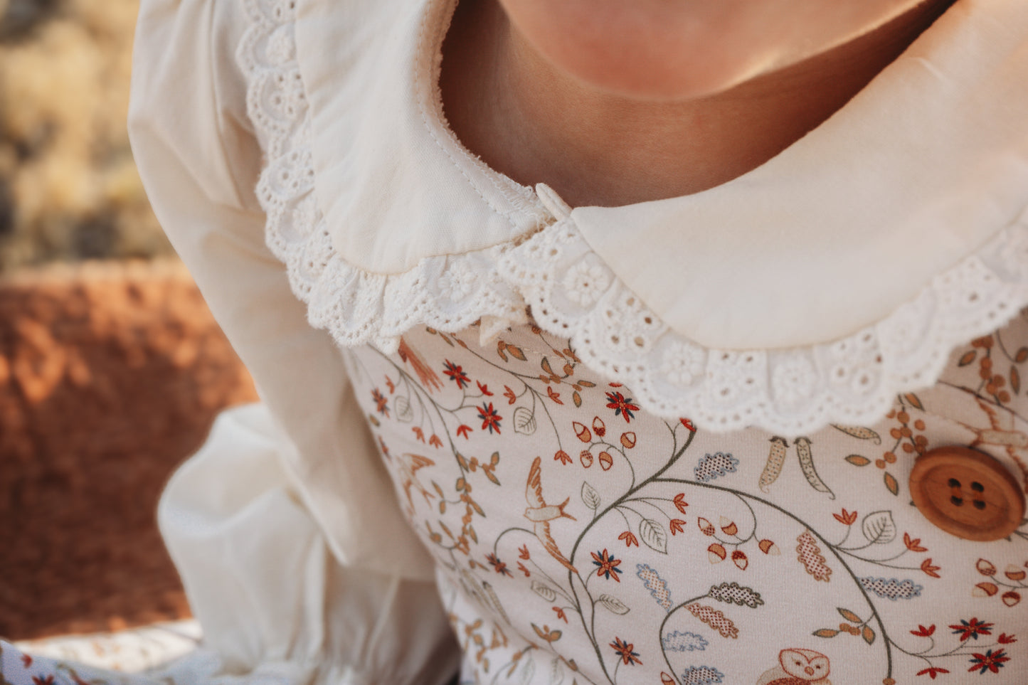 Owlsong ~ Mini Pinafore Dress & Shirt Set