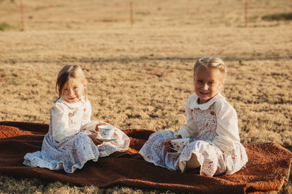 Owlsong ~ Mini Pinafore Dress & Shirt Set