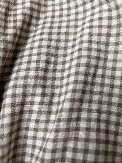 Nutmeg Gingham ~ Hearthside Maxi